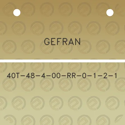 gefran-40t-48-4-00-rr-0-1-2-1