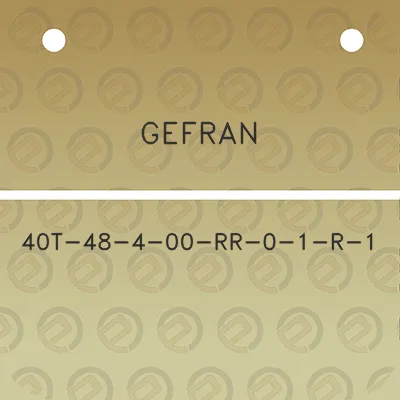 gefran-40t-48-4-00-rr-0-1-r-1