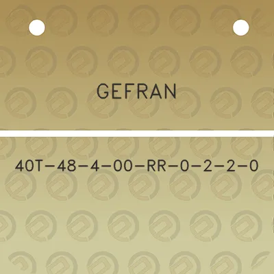 gefran-40t-48-4-00-rr-0-2-2-0