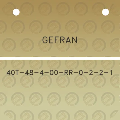 gefran-40t-48-4-00-rr-0-2-2-1