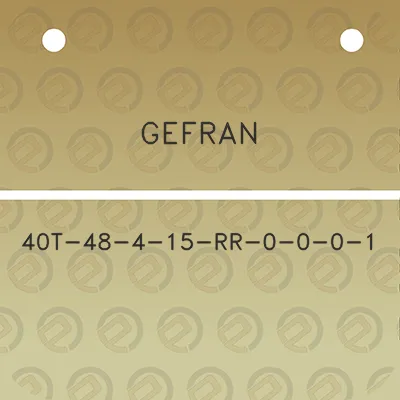 gefran-40t-48-4-15-rr-0-0-0-1