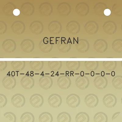 gefran-40t-48-4-24-rr-0-0-0-0