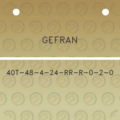 gefran-40t-48-4-24-rr-r-0-2-0