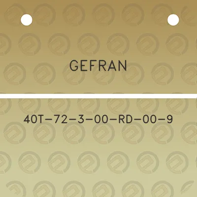 gefran-40t-72-3-00-rd-00-9