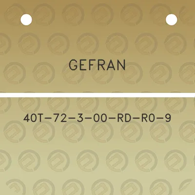 gefran-40t-72-3-00-rd-r0-9