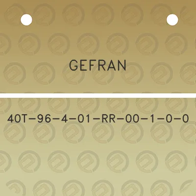 gefran-40t-96-4-01-rr-00-1-0-0