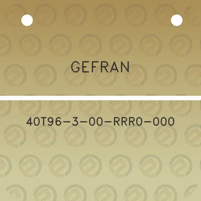 gefran-40t96-3-00-rrr0-000