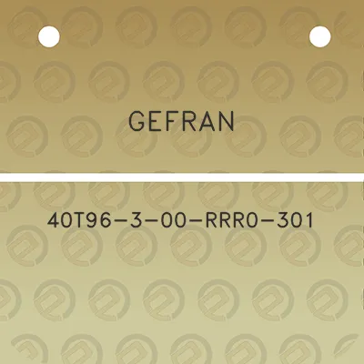 gefran-40t96-3-00-rrr0-301