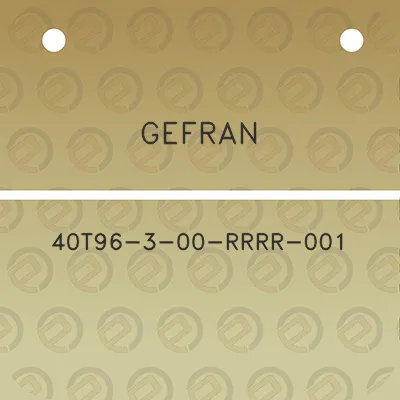 gefran-40t96-3-00-rrrr-001