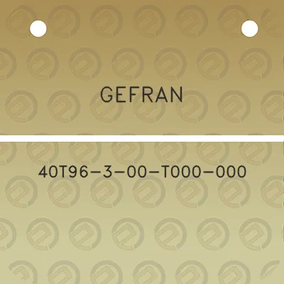 gefran-40t96-3-00-t000-000