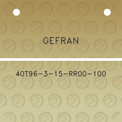 gefran-40t96-3-15-rr00-100