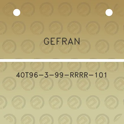 gefran-40t96-3-99-rrrr-101