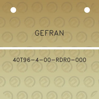 gefran-40t96-4-00-rdr0-000