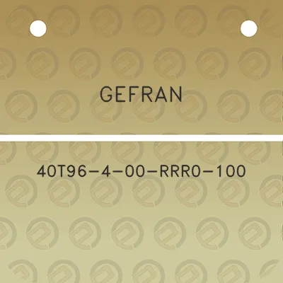 gefran-40t96-4-00-rrr0-100