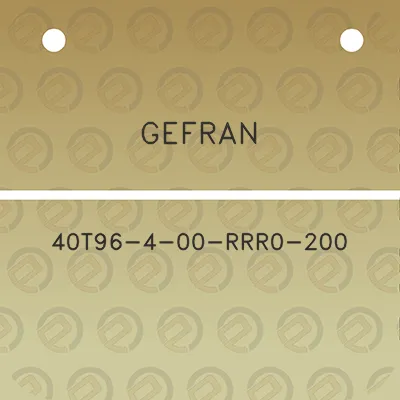 gefran-40t96-4-00-rrr0-200