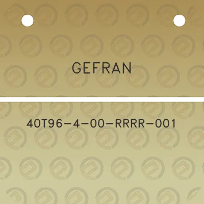 gefran-40t96-4-00-rrrr-001