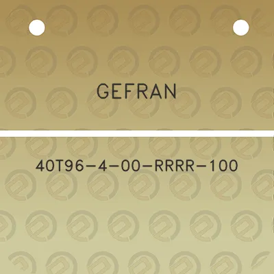 gefran-40t96-4-00-rrrr-100