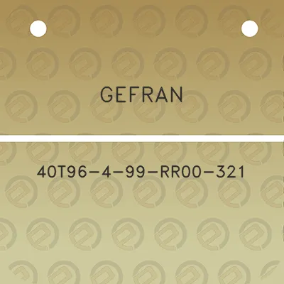 gefran-40t96-4-99-rr00-321