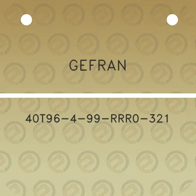 gefran-40t96-4-99-rrr0-321