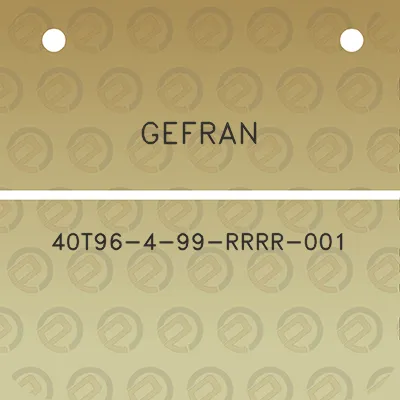 gefran-40t96-4-99-rrrr-001