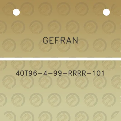 gefran-40t96-4-99-rrrr-101