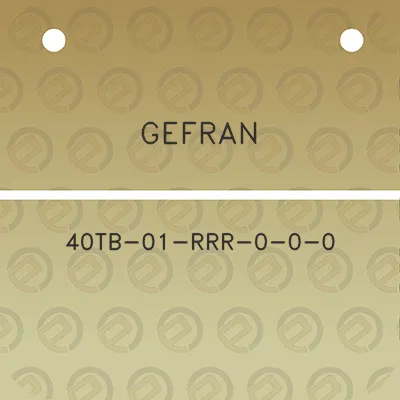 gefran-40tb-01-rrr-0-0-0