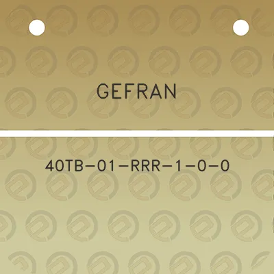 gefran-40tb-01-rrr-1-0-0