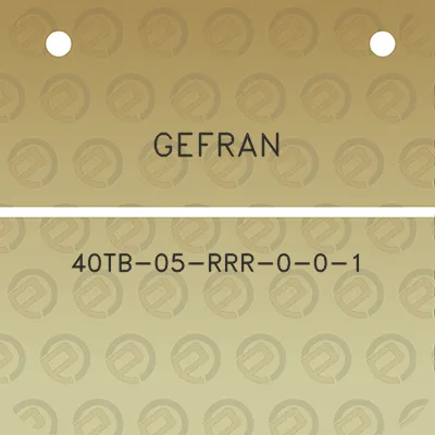 gefran-40tb-05-rrr-0-0-1