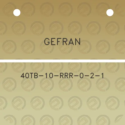 gefran-40tb-10-rrr-0-2-1