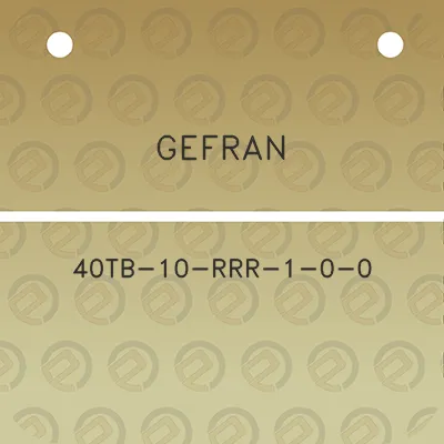 gefran-40tb-10-rrr-1-0-0