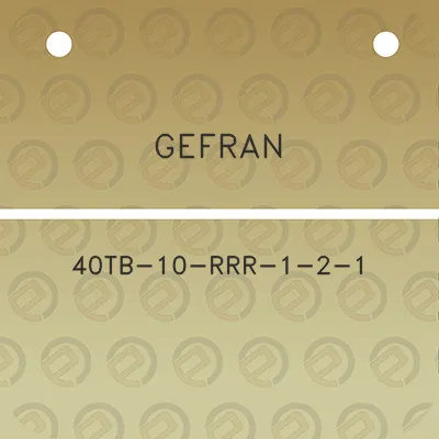 gefran-40tb-10-rrr-1-2-1