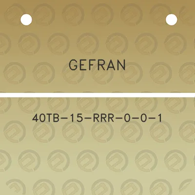 gefran-40tb-15-rrr-0-0-1