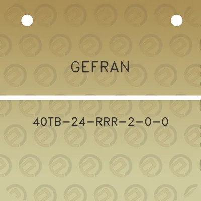 gefran-40tb-24-rrr-2-0-0