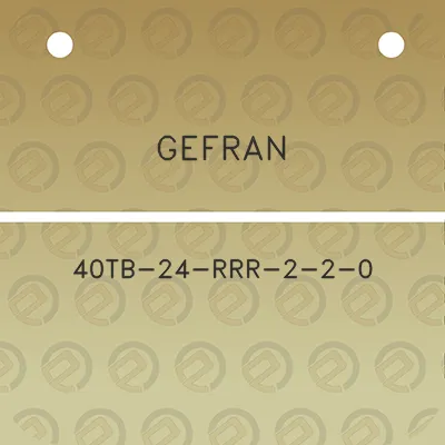 gefran-40tb-24-rrr-2-2-0