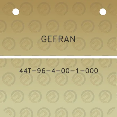 gefran-44t-96-4-00-1-000