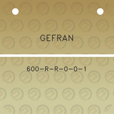 gefran-600-r-r-0-0-1