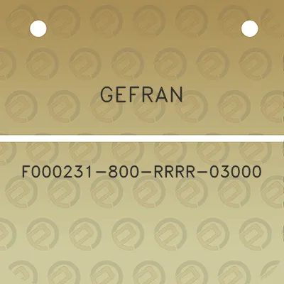 gefran-f000231-800-rrrr-03000