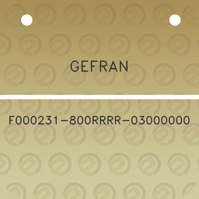 gefran-f000231-800rrrr-03000000