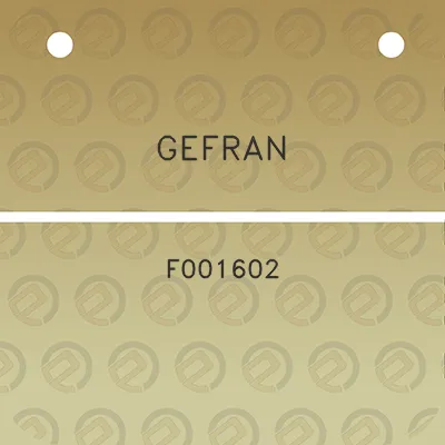 gefran-f001602