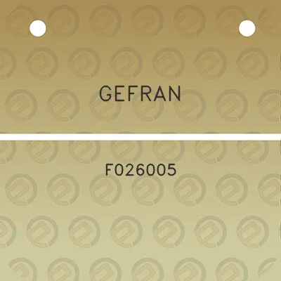 gefran-f026005