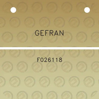 gefran-f026118