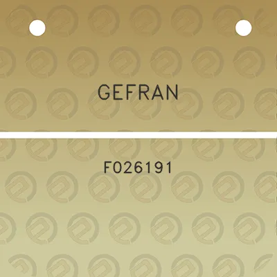 gefran-f026191