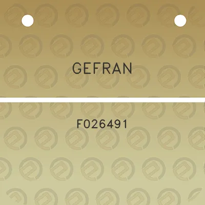 gefran-f026491