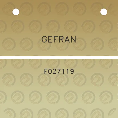 gefran-f027119