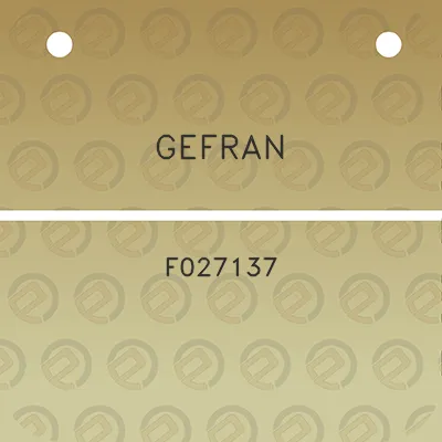 gefran-f027137