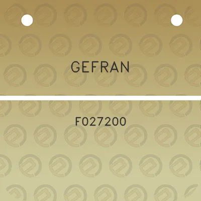 gefran-f027200