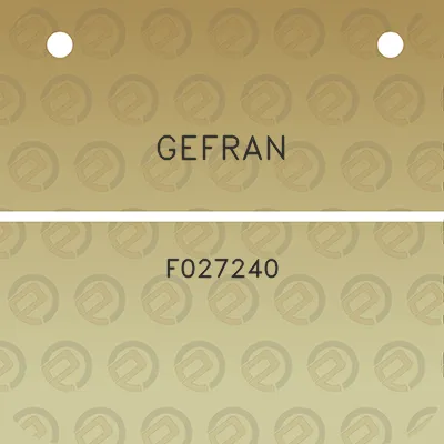 gefran-f027240