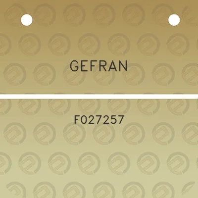 gefran-f027257