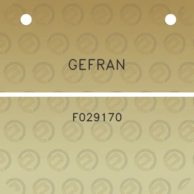 gefran-f029170