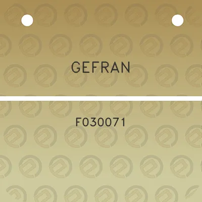 gefran-f030071